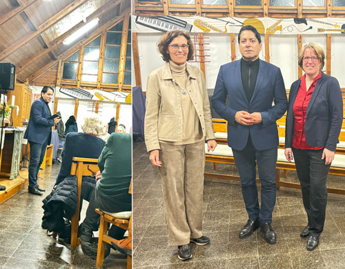 Lesung mit Prof. Mouhanad Khorchide, Ein Muslim auf dem Jakobsweg. Pilgererfahrungen der anderen Art Lesung mit Prof. Dr. Mouhanad Korchide in der Evangelischen Kirche in Gescher