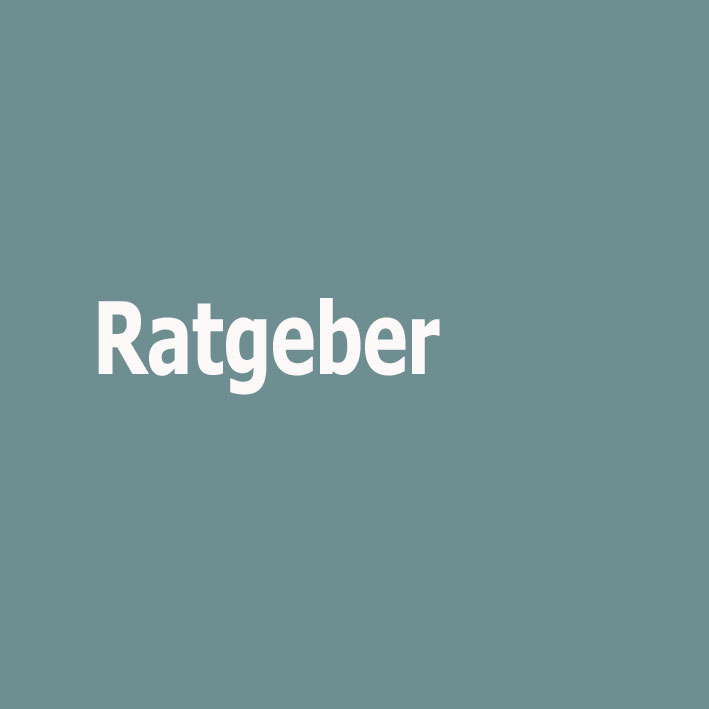 Link zum Onlineshop mit Empfehlungen zur Rubrik Ratgeber